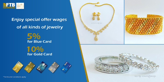 Enjoy special offer 	on wages of all kinds of jewelry