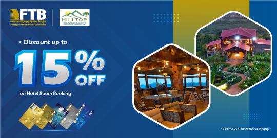 Enjoy the special offer at HILLTOP OBSERVATORY & RESORTS up to15% OFF on hotel room booking.