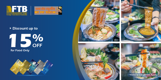 Enjoy the special offer at Hot Pot Station15% OFF on Food Only