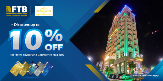 Enjoy the special offer at LBN ASIAN HOTEL 10% OFF on Hotel Room Booking, Food & Beverage at Skybar, and Conference Hall.